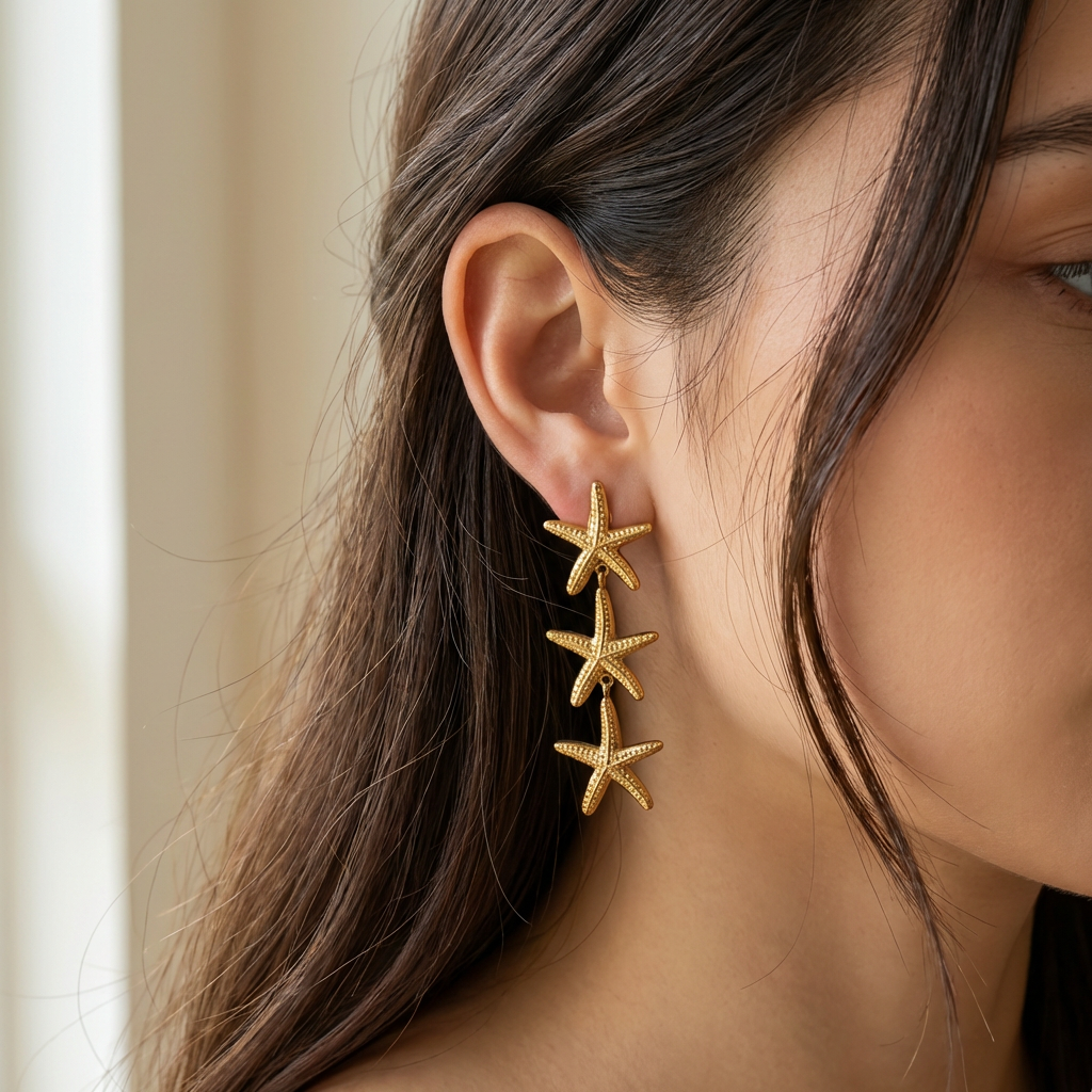 Boucles d’oreilles Star