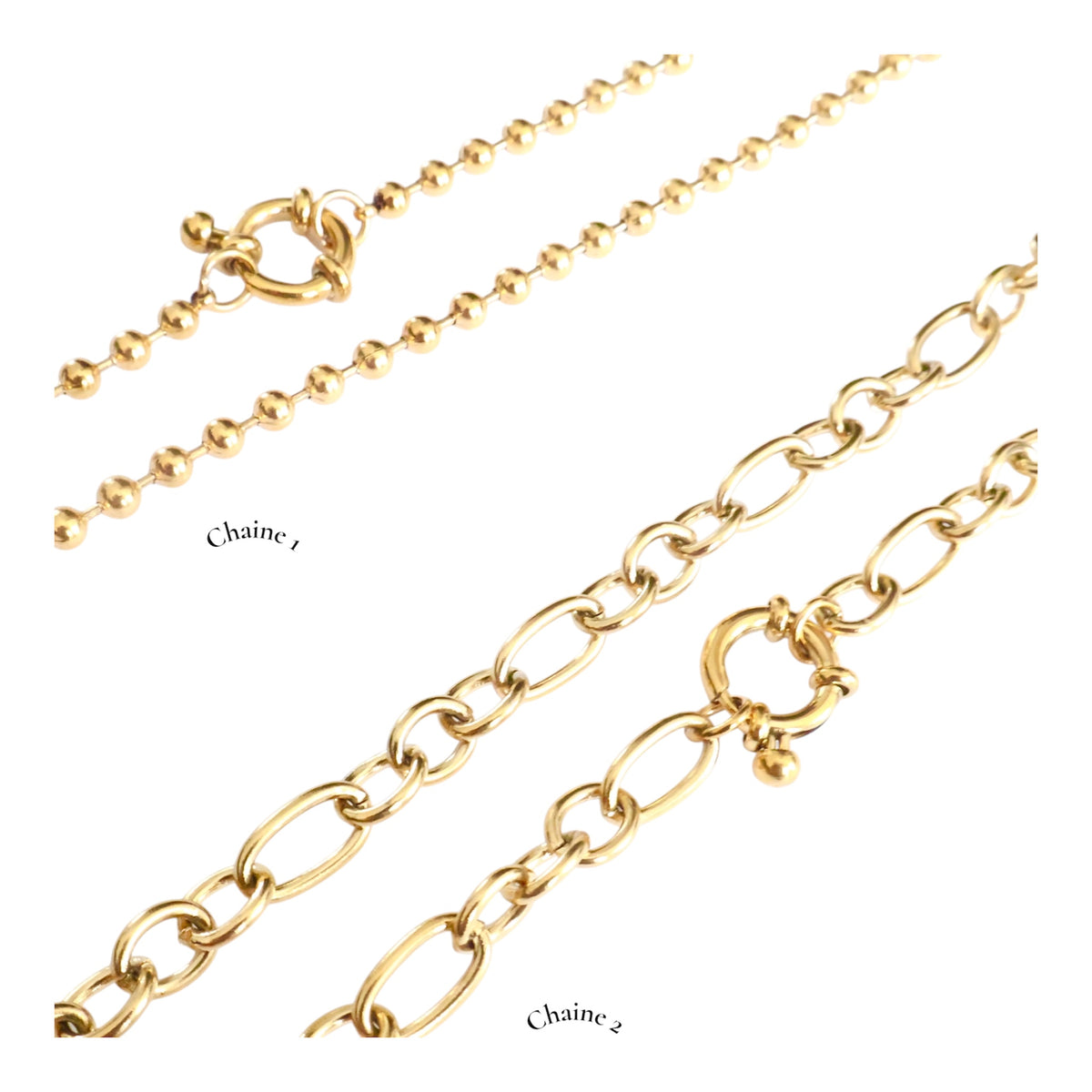 Collier personnalisé – Lettre & Signe astrologique