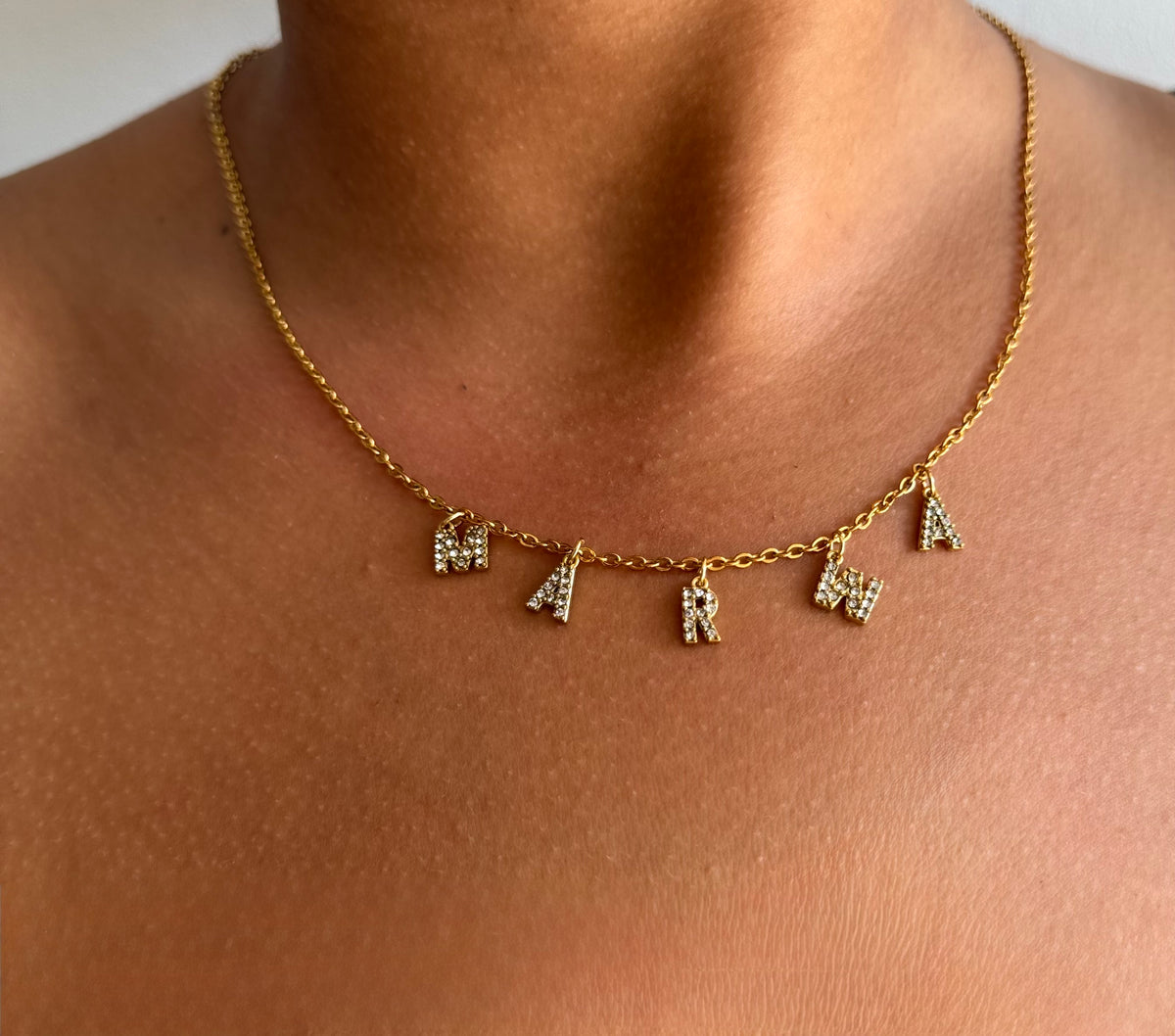 Collier prénom personnalisé